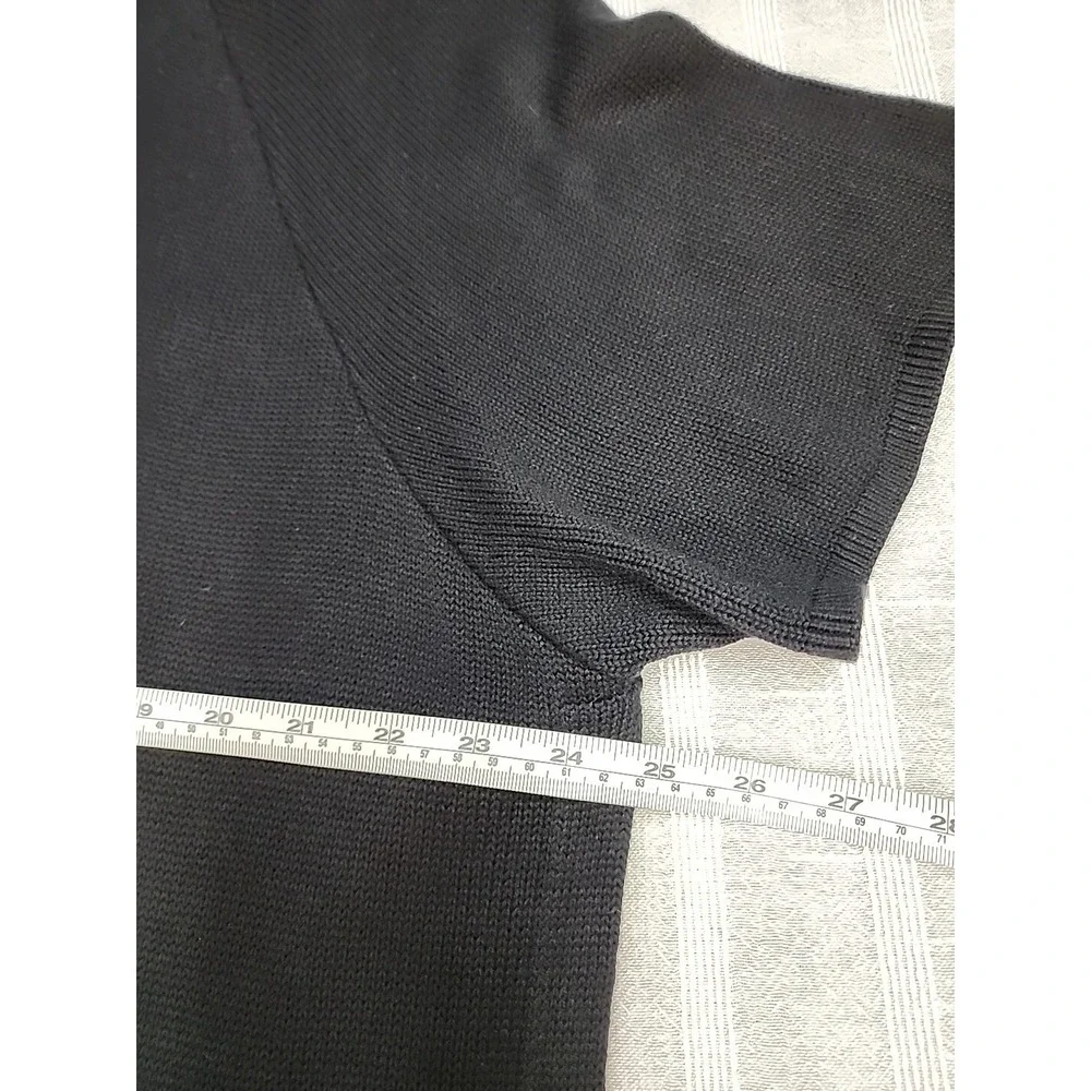 Lululemon M/L Black Opened Up Hooded Poncho Long Version LNC!